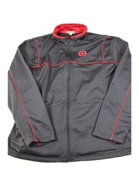 Outer Boundary Navy & Red Full-Zip Jacket Canada Maple Leaf Logo 2XL